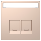  Enjo �tiquette RJ45x2 champ. 