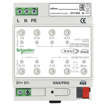  Actionneur DALI KNX 1 ligne 