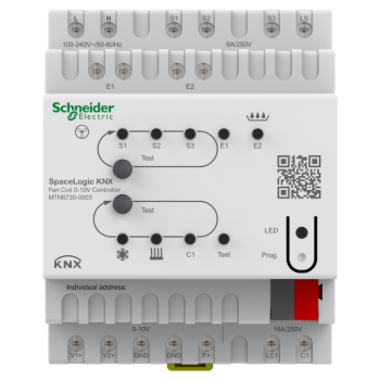  SpaceLogic KNX Ventiloc 0-10v 