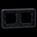  Cadre 2P gris horizon encastr 