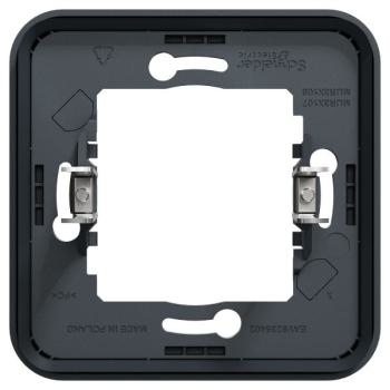  Cadre 1 poste � griffes gris 