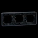  Cadre 3P gris horizon encastr� 