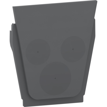  ENTREE CABLE TRIPLE GRIS 