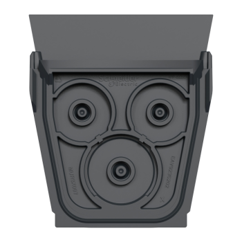  ENTREE CABLE TRIPLE GRIS 