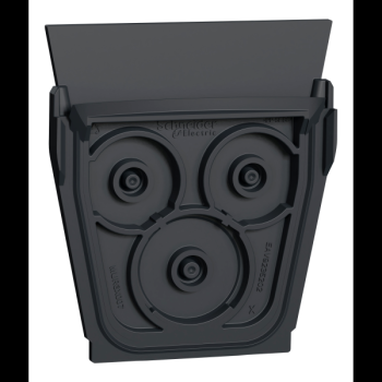  ENTREE CABLE TRIPLE GRIS 