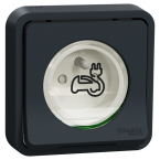  Prise renf encastre gris 