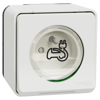  Prise renf saillie blanc 