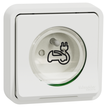  Prise renf encastre blanc 