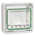  MUR RJ45 Cat6ASTP BLANC 