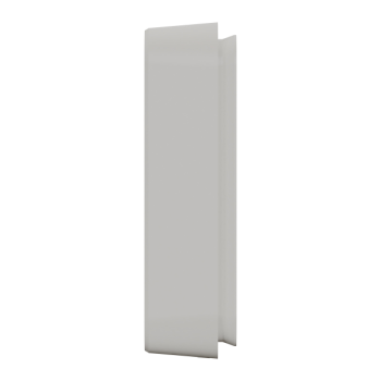  Cadre 2P blanc horizo encastr� 