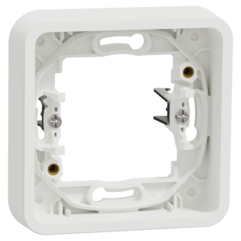  Cadre 1 poste � griffes blanc 