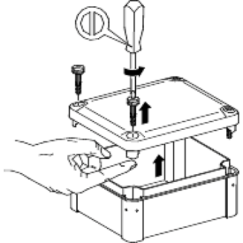  2 CHARNIER HT20 RAL7035 