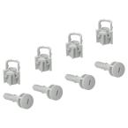  LOT 4 VIS PLAST.D16 HT20 