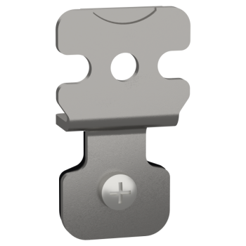  Lot 4 pattes fixat boites inox 