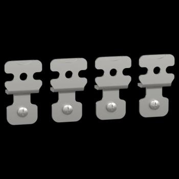  4 PATTES FIX.ACIER COFF. 