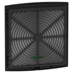  Grille sortie dec 125x125mm 