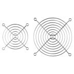  GRILLE MET PROT POST. D78 