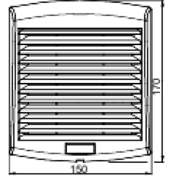  VENTIL. 85M3-H 230V IP54 