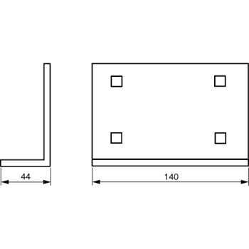  2GLISS FIX PARTIEL 2U 19P 
