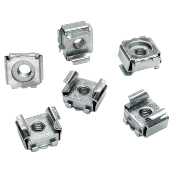  50 ECROU-CAGE M6 CARRE 12 