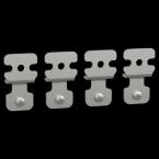  4 PATE FIXAT.REG INOX 304 