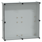  BOITE PLS TRANSP 54X54X18 