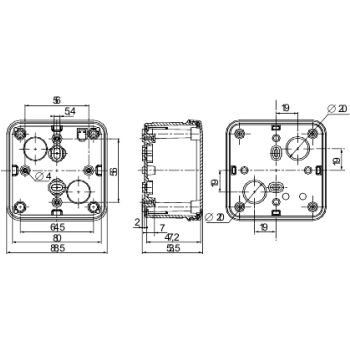  BTE COUV.OP.89X89X54PC 