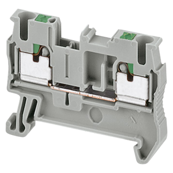  BORNE PUSH-IN, PASSANT, 2 