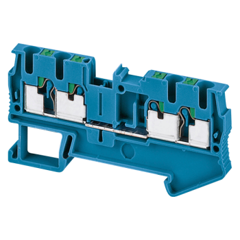  BORNE PUSH-IN, PASSANT, 4 