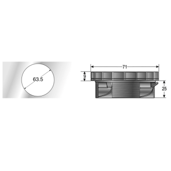  PASS-CABLE M63-8E S-CONN. 