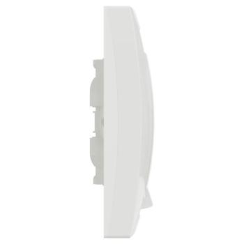  Plaque finition IP44 Blanc 1P 