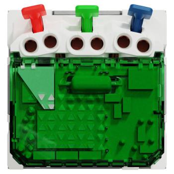  2P+T USB C FR 90� affl rap Alu 