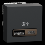  Prise charg USB rapid A+C anth 