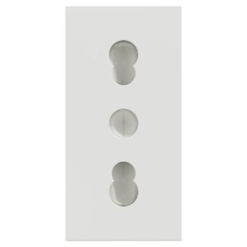  Prise std italien 2P+T blc 