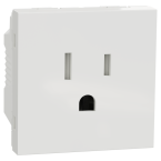  Prise std US 15A  2P+T blc 