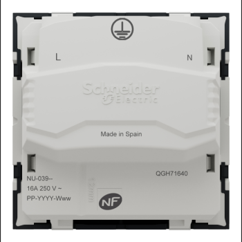  Prise 2P+T FR 90� vis Anth 