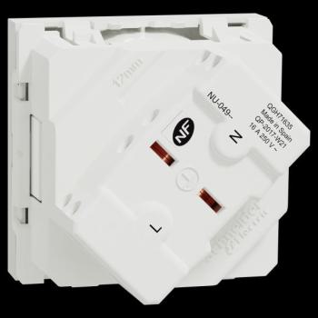  Prise 2P+T FR 45� goul rap Bla 