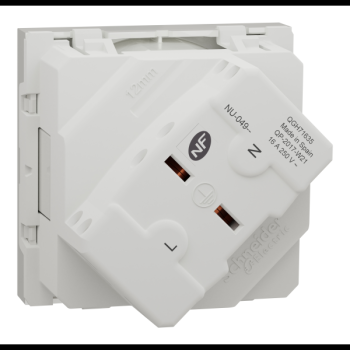  Prise 2P+T FR 45� rapide Bl A 