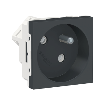  Prise 2P+T FR 45� rapide Anth 