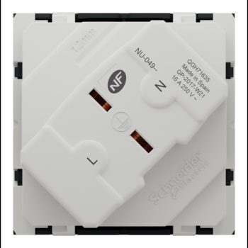  Prise 2P+T FR 45� rapide Anth 