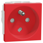  Prise 2P+T FR 90� vis d�tr Rou 