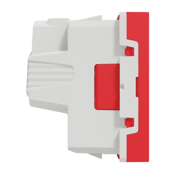  Prise 2P+T FR 90� vis d�tr Rou 