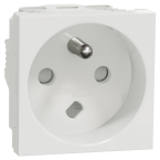  Prise 2P+T FR 90� vis d�tr Bla 