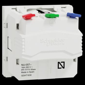  Prise 2P+T DE rap Blanc 