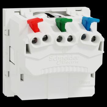  Prise 2P+T DE rap Blanc antib 