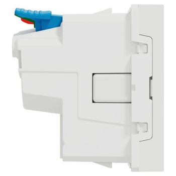  Prise 2P+T DE rap Blanc antib 