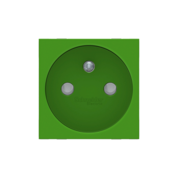  Prise 2P+T FR 90� rapide Vert 