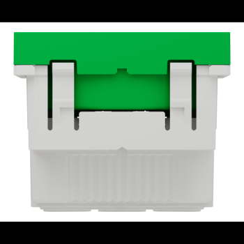  Prise 2P+T FR 90� rapide Vert 