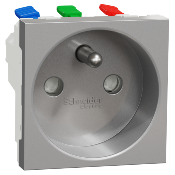  Prise 2P+T FR 90� rapide Alu 