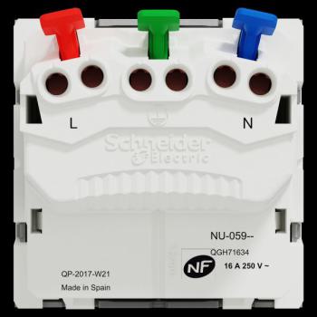  Prise 2P+T FR 90� rapide Alu 